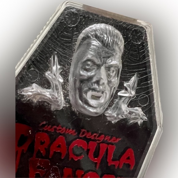 Custom Designer Dracula Fangs by Dracula House Sealed in box 2003 NOS Halloween - Picture 5 of 13